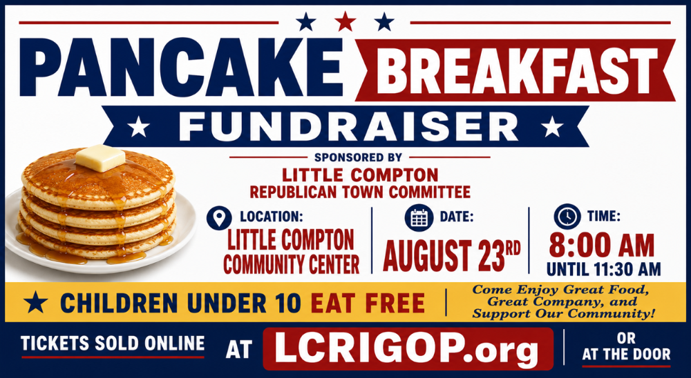 Pancake Breakfast Fundraiser — August 23, 2026 at Little Compton Community Center